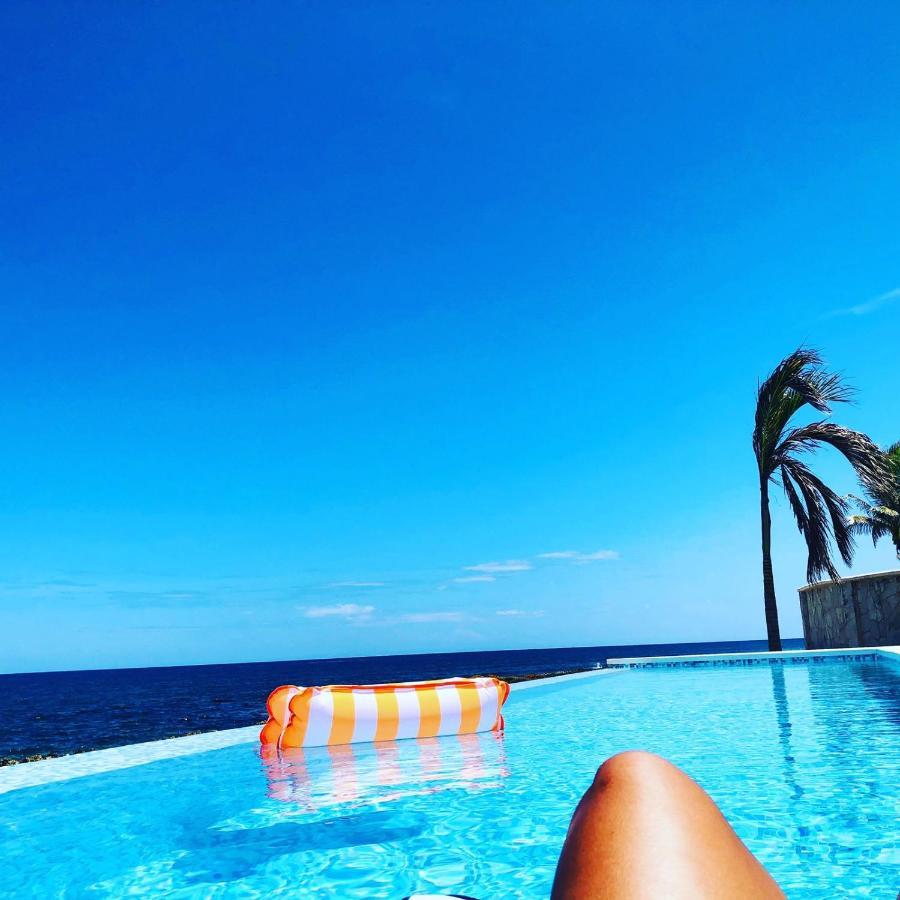Riviera Maya Luxury Oceanfront Condo Akumal Exterior foto